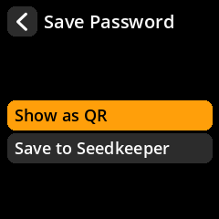 Save Password