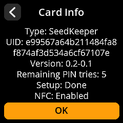 Card Info