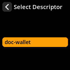 Select Descriptor